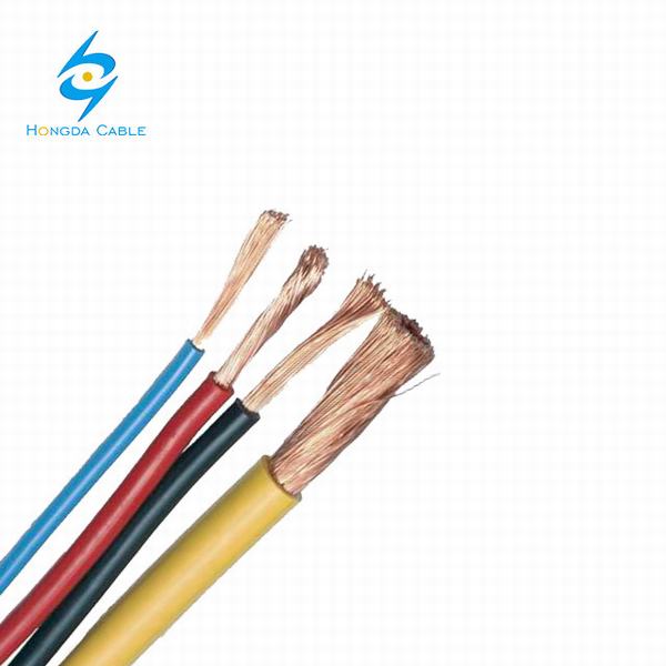 China 
                                 Núcleo único 1,5mm 2,5mm Cooper isolamento de PVC flexível de cabo                              fabricação e fornecedor
