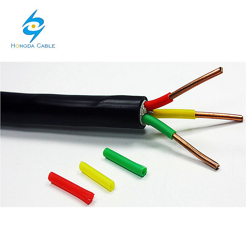 
                Cu XLPE PVC isolé 3X2,5 mm 3 conducteurs 2,5 mm2 Câble en cuivre U1000 RO2V
            