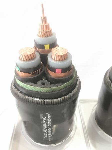 China 
                        N2xsey XLPE PVC -6/10 (12) Kv Cable European Standard
                      manufacture and supplier