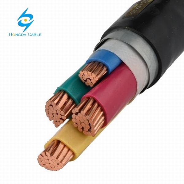 Chine 
                                 Le fil électrique en cuivre PVC 3X240 Cyaby+120 mm2-F Câble d'alimentation souterraine                              fabrication et fournisseur