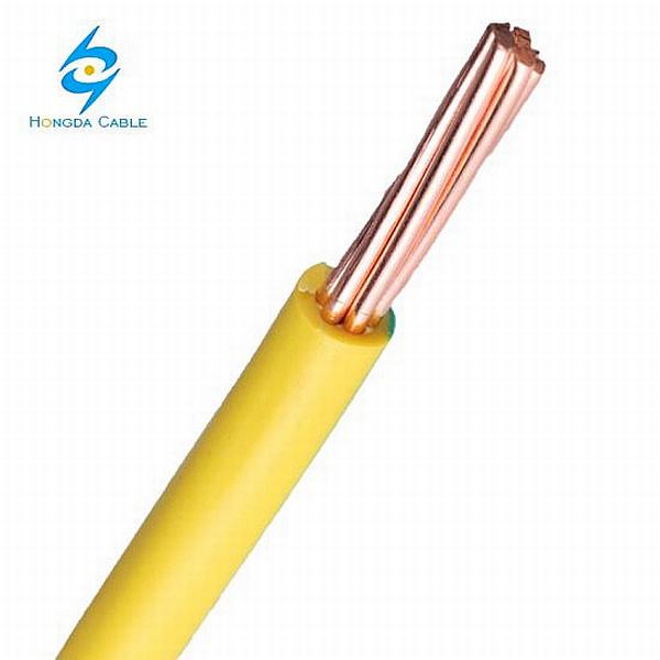 Chine 
                                 Isolation en PVC Câble unipolaire 14AWG multibrin 12 AWG 10AWG 8 AWG 6 AWG 4 AWG                              fabrication et fournisseur