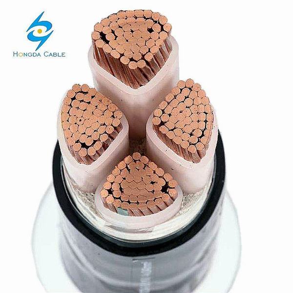 Chine 
                                 Câble d'alimentation cuivre 4x120 mm2 haute tension du câble souterrain en polyéthylène réticulé Tr câble en polyéthylène réticulé                              fabrication et fournisseur