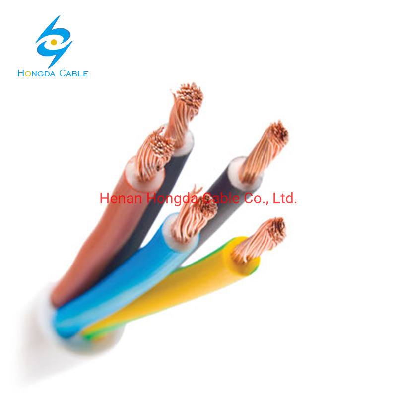 
                Rvv Power Cable 5 Core Flexible Cooper Wire 1.5mm 2.5mm IEC60228
            