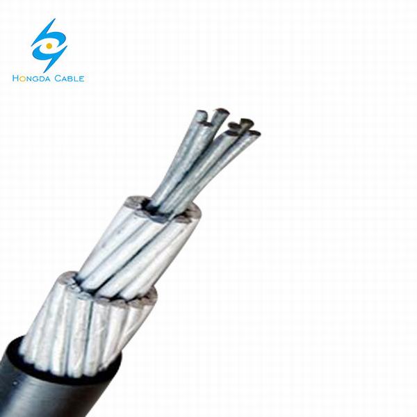 China 
                                 Einkernige Aluminiumisolierungs-obenliegendes Kabel der leiter Belüftung-Isolierung PET Isolierungs-XLPE                              Herstellung und Lieferant