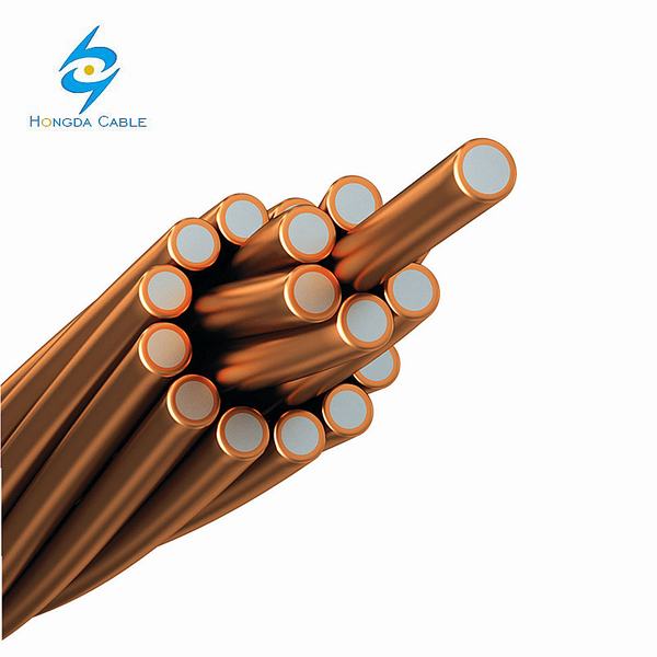 Китай 
                                 Strand меди клад стальная проволока кабель заземления CCS цена                              производитель и поставщик