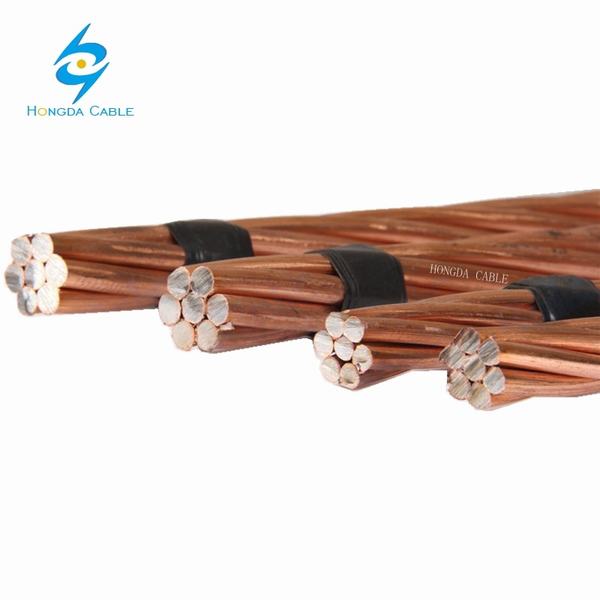 China 
                        Underground Electrical Wire Copper Clad Steel Conductor
                      manufacture and supplier