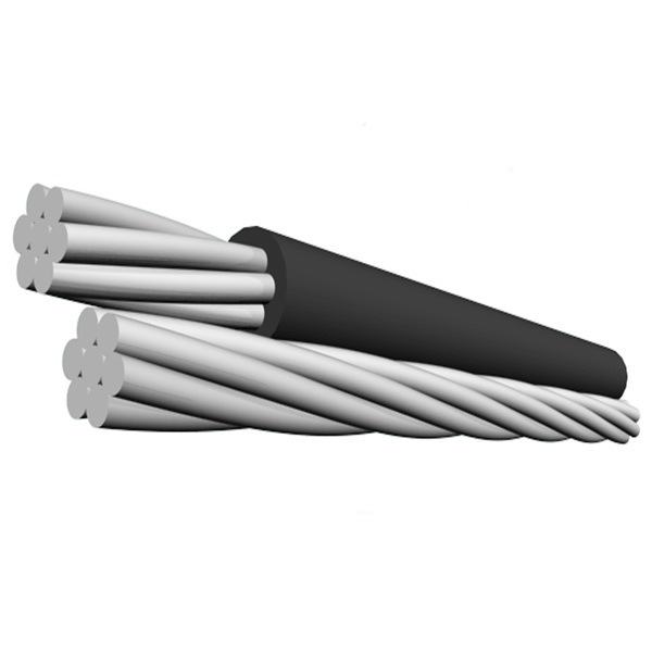 China 
                        XLPE Insulation Aluminio AAC Aero Duplex 6 AWG Wire Aerial Cable
                      manufacture and supplier