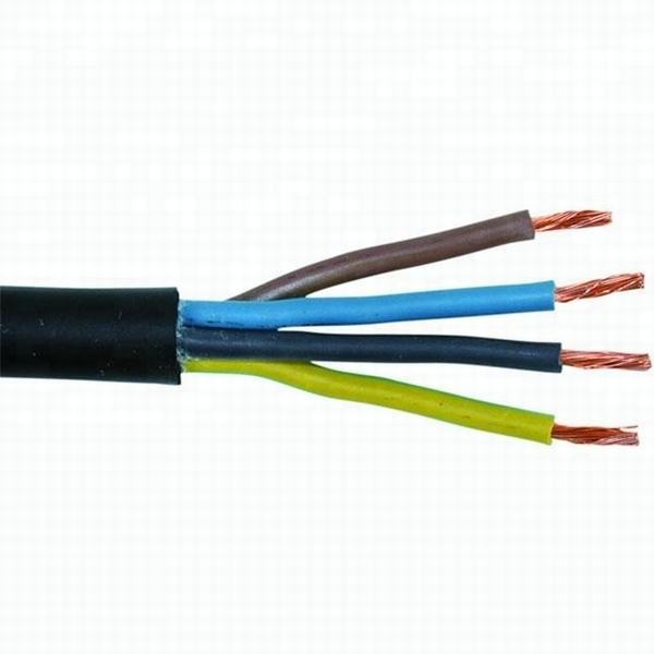 China 
                                 Baja tensión 0.6/1kv 4 Núcleos de cable de alimentación de goma con el mejor precio                              fabricante y proveedor