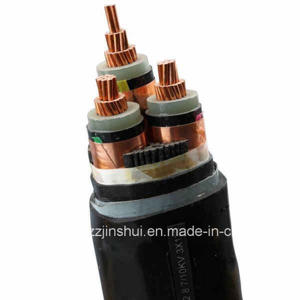 
                                 Cinta de acero aislante XLPE Vehículos blindados de cable de alimentación (10KV3-120)                            