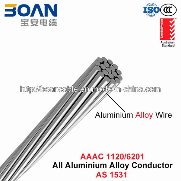 Cina 
                                 Conduttore di AAAC 1120/6201, tutto il conduttore della lega di alluminio (COME 1531)                              produzione e fornitore
