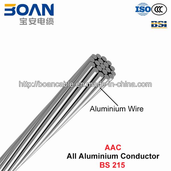China 
                                 AAC Conductor, todos los conductores de aluminio (BS 215)                              fabricante y proveedor