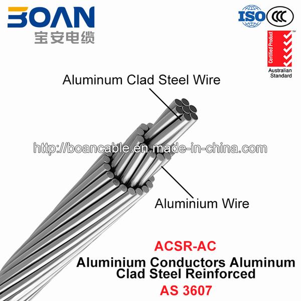 China 
                        ACSR/AC, Aluminium Conductors Aluminium Clad Steel Reinforced (AS 3607)
                      manufacture and supplier