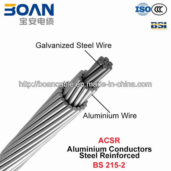 ACSR, Aluminium Conductors Steel Reinforced (BS 215-2)