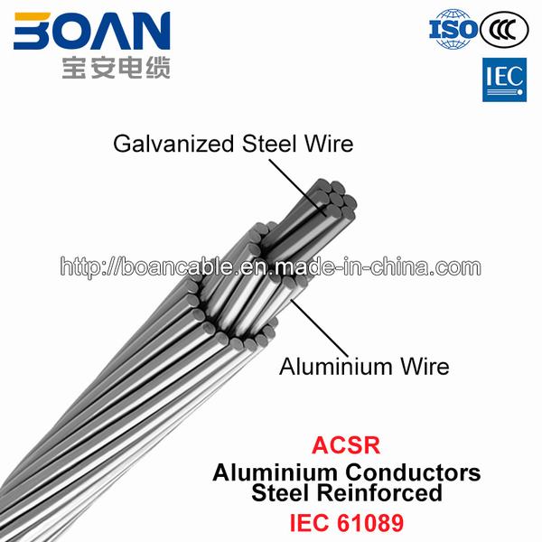ACSR, Aluminium Conductors Steel Reinforced (IEC 61089)