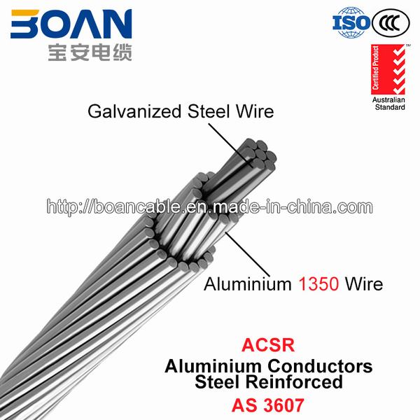 China 
                        ACSR, Conductor, Aluminium Conductors Steel Reinforced (AS 3607)
                      manufacture and supplier