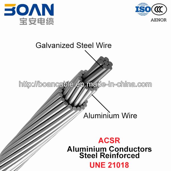 ACSR, Conductor, Aluminium Conductors Steel Reinforced (UNE 21018)