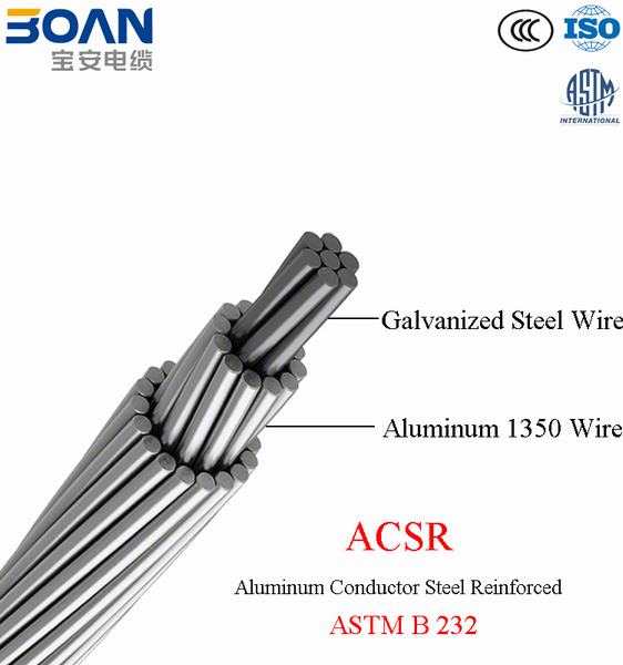 
                                 Бесплатные образцы, Ascr накладных оголенные провода линии, ASTM B 232                            