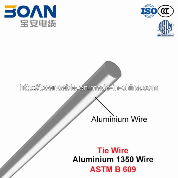 
                                 Attacher le fil, fil 1350 en aluminium solide (ASTM B 609)                            