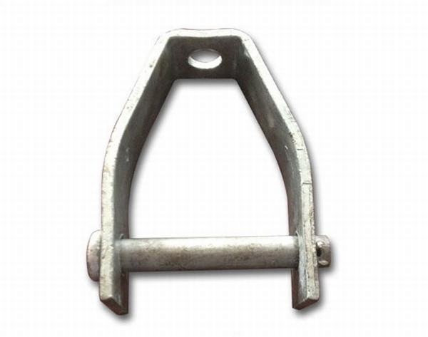ANSI Standard Cross Arm Clevis Electric Power Fitting Hot DIP Galvanized Dead Clevis Cross Arm Clevis