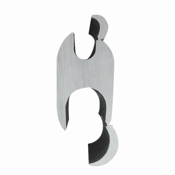 Changyuan H-Type Parallel Slot Equipment Clamp Fiber Cable Clamp Aluminum Customizable Cable Clamp