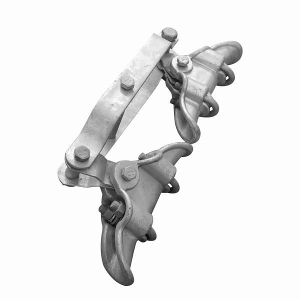 China 
                        Double Split Overhang Clamp Made of Hot DIP Galvanized Steel
                      manufacture and supplier