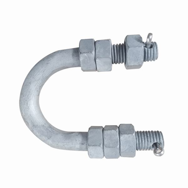 China 
                        Hardware Power Accessories U-Shaped Bolt Nut Overhead Circuit Hot-DIP Galvanized Steel Link Accessories
                      manufacture and supplier