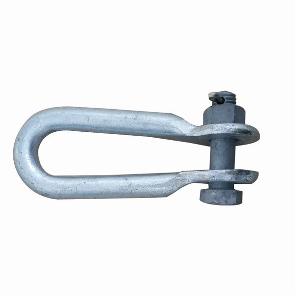 Hot DIP Galvanized Steel Electrical Power Fitting Strength Overhead Line Accessories Nut Shackle with High Quality