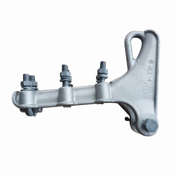 Hot DIP Galvanized Steel Nll Serial Strain Clamp Customizable Bolted Type Clamp Electrical Power Fittings Strain Clamp