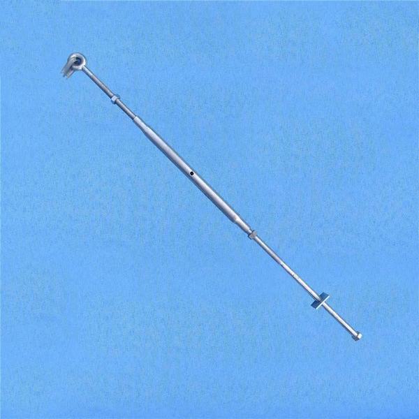 Hot DIP Galvanized Tube Type Stay Rod Turnbuckle Stay Rod Assemble Tubular Stay Rod