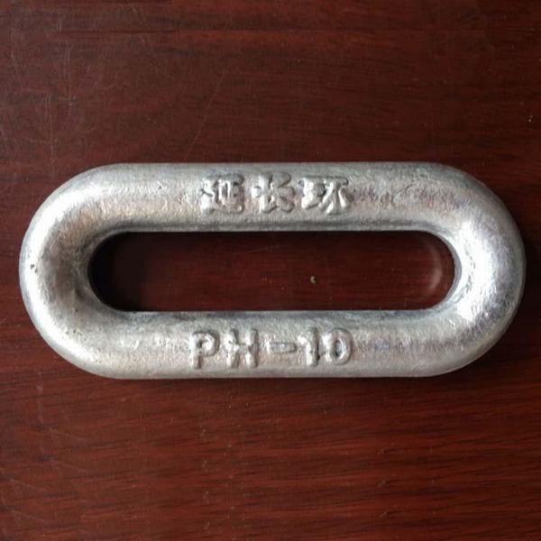 
                                 Ofertas de pH de la serie mensual el anillo de extensión de la cadena de acero galvanizado en caliente enlace poste eléctrico Anillo de extensión de Hardware de la línea                            