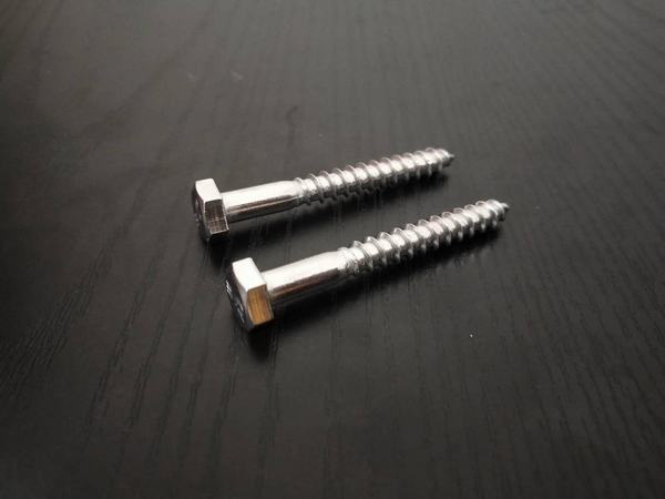 SUS304 Carbon Steel /Stainless Steel Double Threaded Wood Screws Hanger Bolts