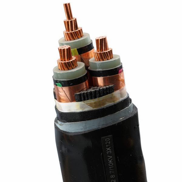 China 
                                 0.6/1kv 4 núcleos aislados de XLPE Conductor de cobre recubierto de PVC El Cable de alimentación                              fabricante y proveedor