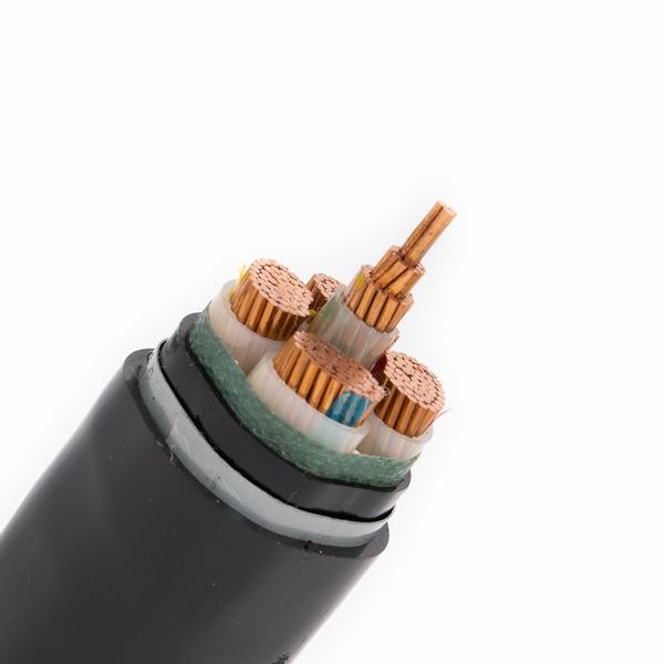 3*1.5mm2 Copper Conductor 3 Core XLPE Insulation Screen PVC Sheath Medium Voltage Power Cable