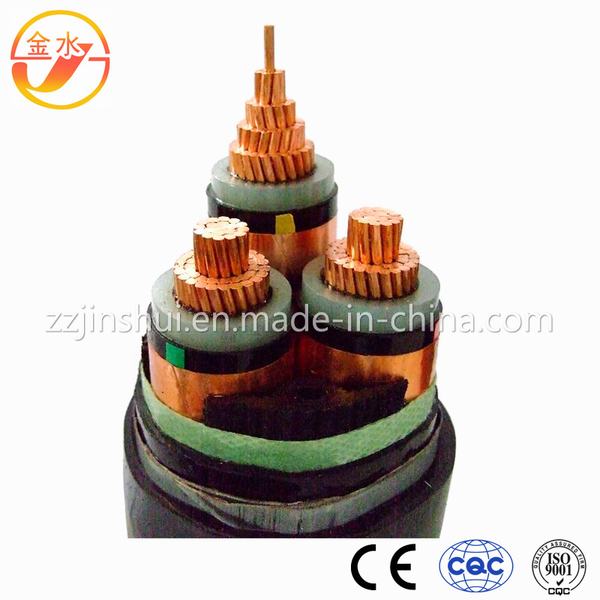 3 Core Copper Conductor Medium Voltage Armoured XLPE Insulated Power Cable
