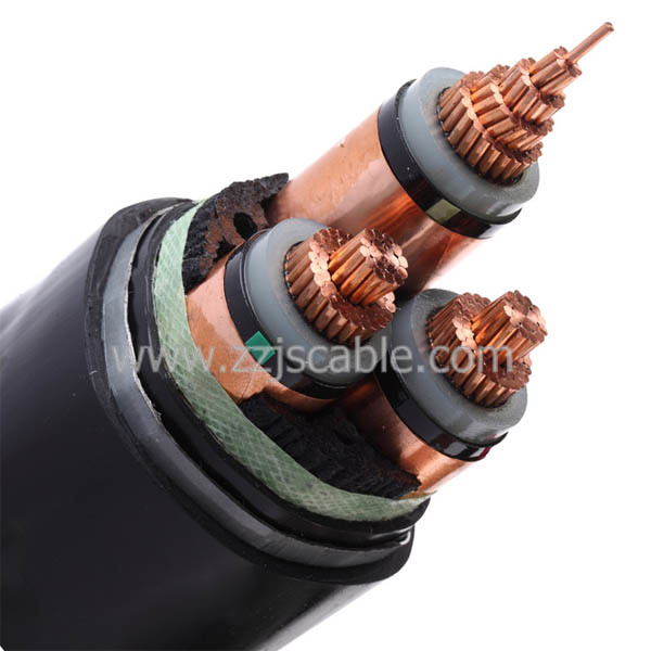 33kv Three Layers Co-Extrusion Cu/XLPE/Cws/HDPE to IEC60502