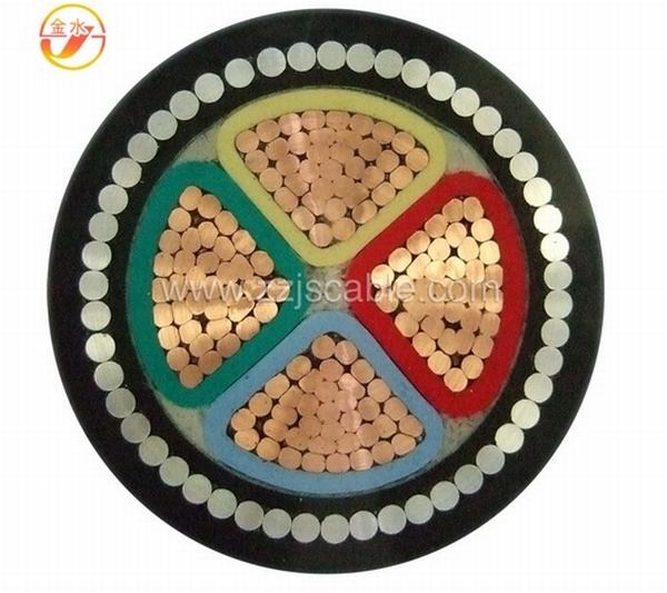 4core Copper Conductor Medium Voltage Armoured XLPE Insulated Power Cable