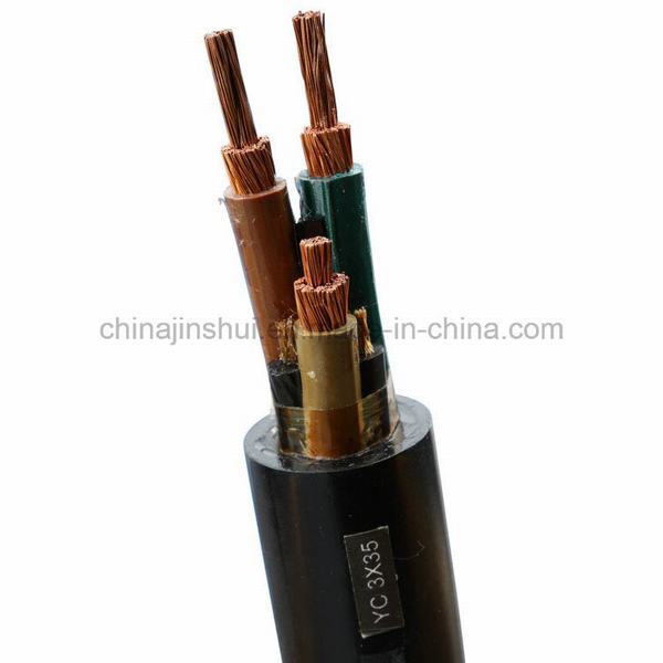 China 
                                 Conductor de cobre de 6mm2 Cable de goma de la JOC YC                              fabricante y proveedor