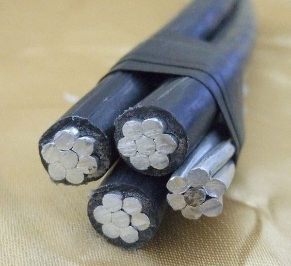 
                        Aerial Bundled Cable Aluminio PE Insualted Overhead Cable
                    