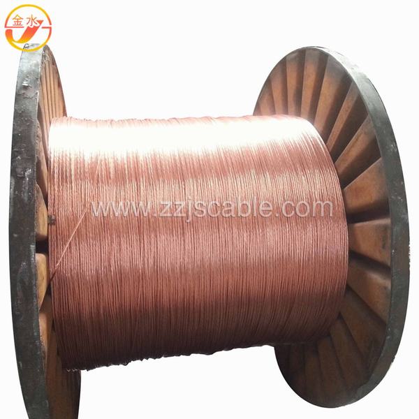China 
                                 Conductor de cobre sólido desnudo de cobre del cable de alimentación cuerda                              fabricante y proveedor