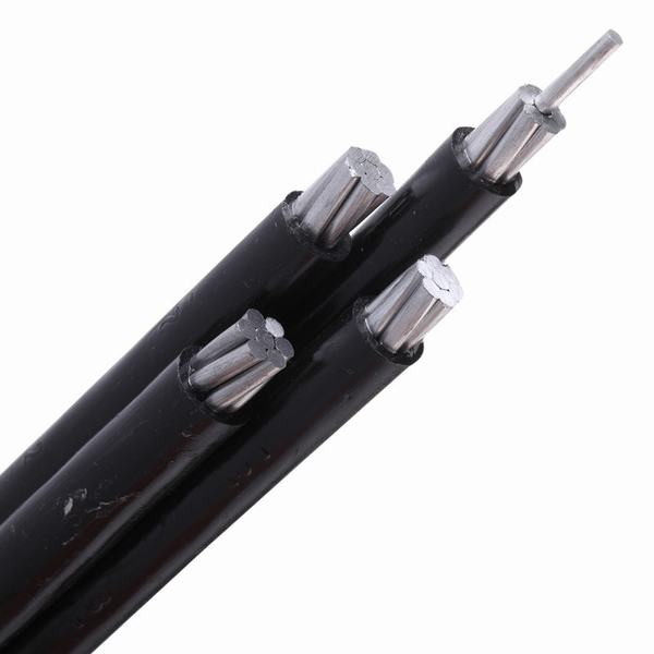 
                                 Las líneas de cable de alimentación de la transmisión del conductor del cable de antena de cable ABC                            