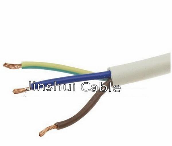 
                                 Gaine en PVC conducteur cuivre 227 IEC 53 Rvv Câble 3 Core                            