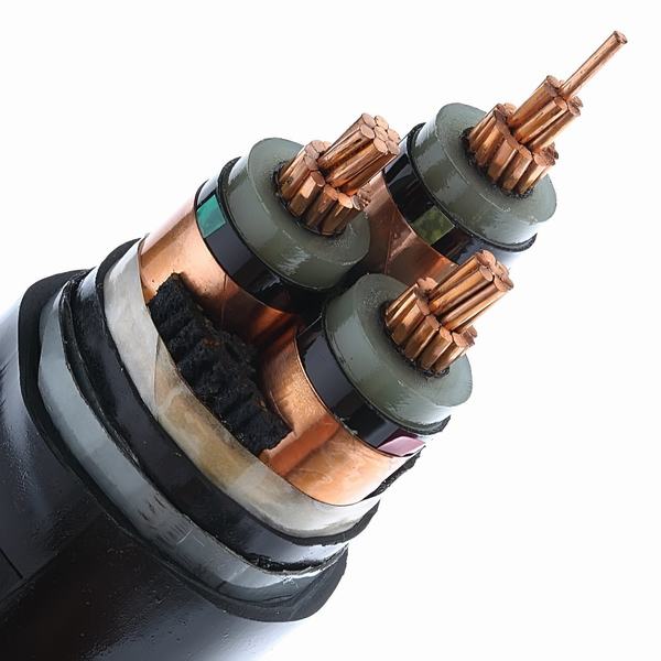 Copper Conductor XLPE Insulation PVC Sheath Steel Wire Armored Power Cable