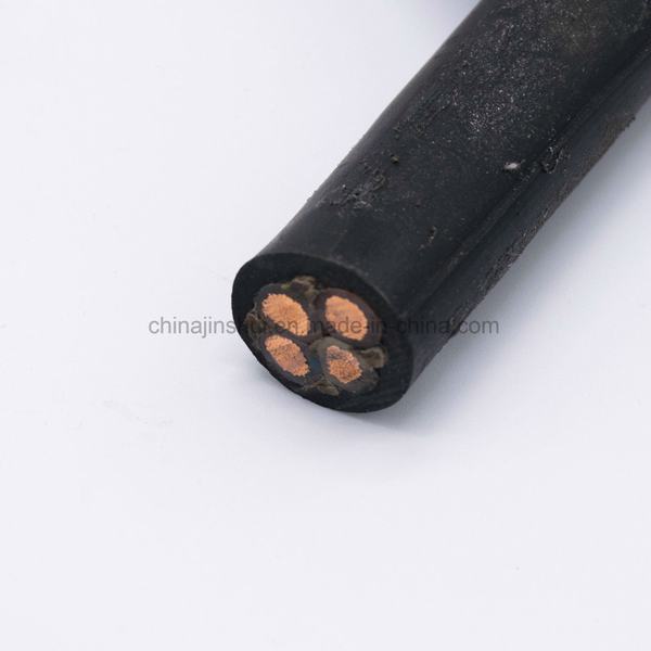 
                                 Funda de goma eléctrico pesado Cable de cobre flexible                            