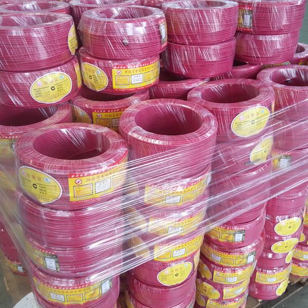 China 
                        Electrical House Wiring Flexible Single Solid Stranded Copper Conductor PVC Insulated Electric Wire
                      manufacture and supplier