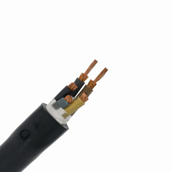 
                        Flexible Stranded 4 Core PVC Waterproof Electrical Power Cable
                    