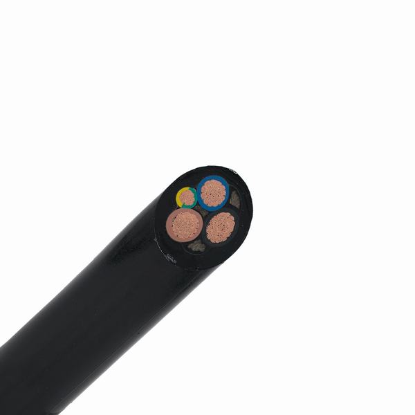 
                        Insulated CPE Sheathed Copper Conductor Rubber Cable
                    