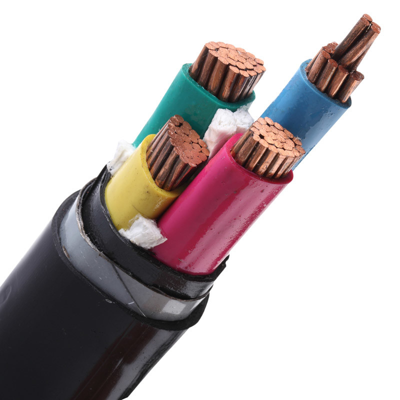 
                Cable de alimentación 0.6/1 kV conductores Cu PVC aislado y revestido
            