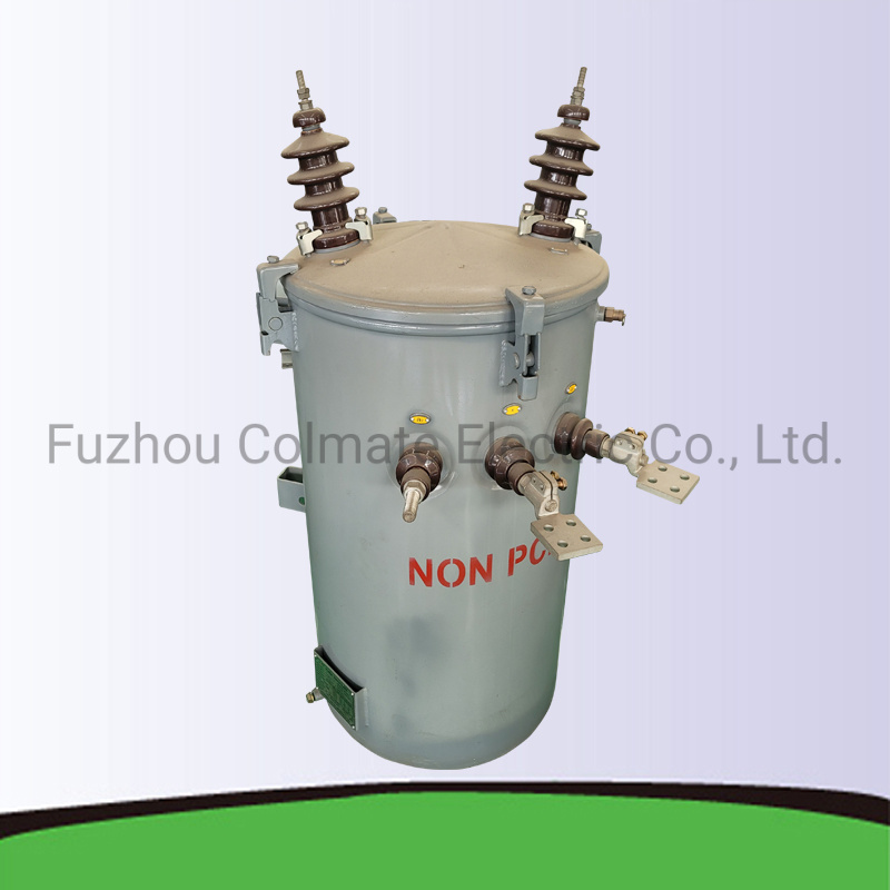 Cina 
                Trasformatore monofase da 11 kv montato su palo 10 kVA 15 kVA 25 kVA 37,5 kVA 50 kVA 100 kVA 375 kVA step-down a doppia tensione
              produzione e fornitore