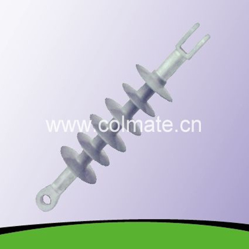 11kv Suspension Composite Insulator Polymer Polymeric Synthetic Silicon Strain Tension Long Rod Insulator 70kn 120kn 160kn 210kn 33kv 66kv