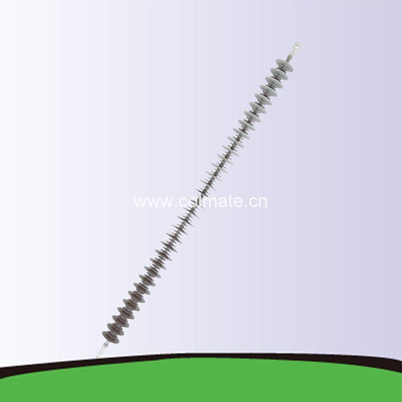 240kv Composite Suspension Insulator Polymeric Silicon Polymer Synthetic Insulator 11kv 22kv 33kv 66kv 70kn 120kn Tension Strain Long Rod Pin Line Post
